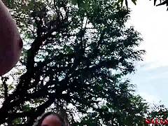 getting naked on street before femdom grips us 😈 - mary redqueen liu gang