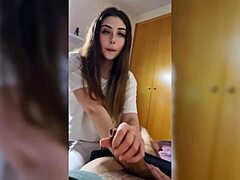 hey neighbor did you hear me moaning so hot while riding that cock wildly until i came hard