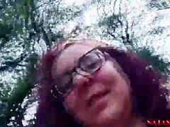 getting naked on street before femdom grips us 😈 - mary redqueen liu gang