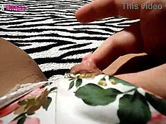 Athletic Girl Fingers Big Clit Quietly With Guests Nearby