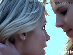 jillian janson strips for horny outdoor pussy licking fun