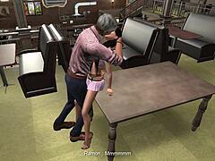 second life episode 8 young brunette heads to karaoke grandfather