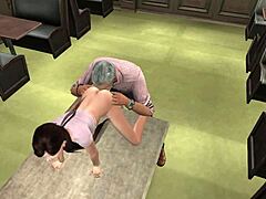 second life episode 8 young brunette heads to karaoke grandfather