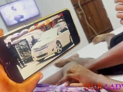 new neighbor surprises me fucking after phone charge doggystyle