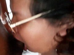 Hot mother-in-law craves sucking my cock while i grope her huge tits