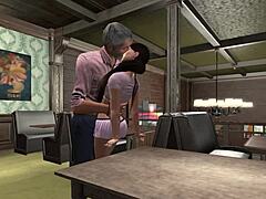 second life episode 8 young brunette heads to karaoke grandfather