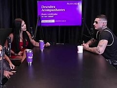 he wasn't passive but went wild with transsexual and seven guys to shine - kylian cria on sheer red!