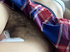 stepdad creampies hairy asian teen pussy upskirt closeup