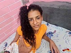 stepdaughter begs for anal sex in this hot cosplay tease