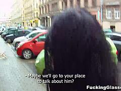 Mya Dark Glasses Teen Fucks Shaved Piano Pussy