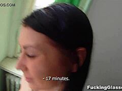 Mya Dark Glasses Teen Fucks Shaved Piano Pussy