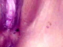 pretty student spreads tight wet pussy for creampie orgasm