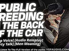 boyfriend breeds me publicly in theater with dirty moans echoing