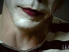 Harley Quinn Cosplay Parody: Rough Face Fucking Slut Whore Slaps