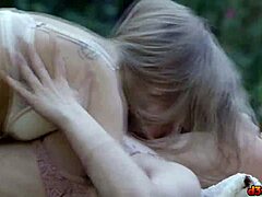 Scarlett Sage and River Fox Lick Pussies in Garden Face Sitting