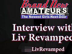 petite milf liv revamped sucks big cock while rubbing her dripping wet pussy