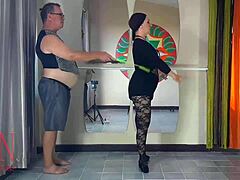 imagine spanking that ballerina ass in fishnets before face-fucking her tight pussy