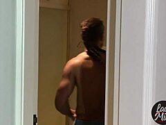 i tricked my hot tanned brunette neighbor over... he had no clue i craved that monster cock 😈🍆