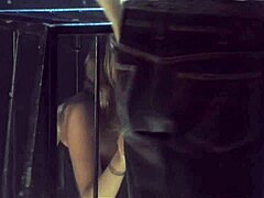 Super hot brunette's hairy cunt hammered hard doggystyle by rough riding man