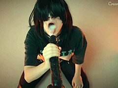 shy hikikomori slut machine-fucked to creampie mess 💦🤖