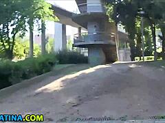 damn real latina teen sucks monster cock in heels hd 💦🍆