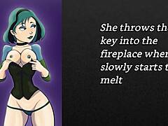 feel the sissy shame as faygrey gwen joi cuckolds with femdom assplay chastity