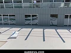 Princess alice takes huge cock anal with cum facial