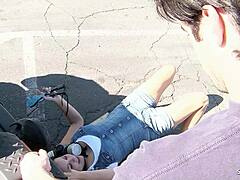 Big Tits Ass Girl Begs Older Guy to Fuck While Wife's Away!