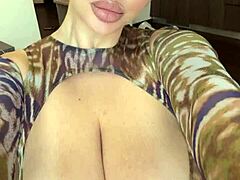 wanna see water spilling all over my juicy big natural tits?