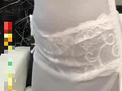 flaquito maniac breaks narrow ass with giant dildo