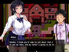 old guy chomps that hot sister's juicy pussy yum!