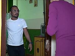 Desi Wife Cries from Rough Ranch Creampie as Husband Shares Her Innocence