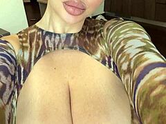 wanna see water spilling all over my juicy big natural tits?