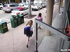 Shoplifting Teen Summer Trades Deepthroat for Freedom with Officer Jack Vegas