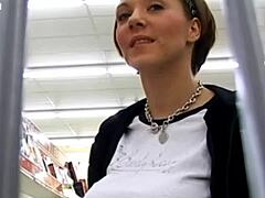 i love catching these big natural tits bouncing wild