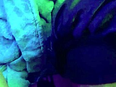 Pretty young ebony licks balls moans under monster black cock facial