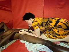 boyfriend troubles? native doctor rims and fucks pale goddess pussy hard!