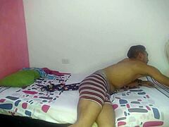 husband waits living room while i fuck his friend doggy