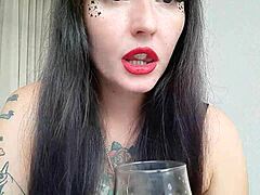 mistress nika spits dirty on you humiliated boy