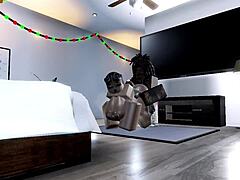 Black thot's big ass stretched wide by monster bbc