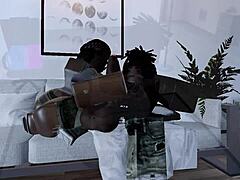 Black thot's big ass stretched wide by monster bbc
