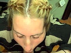 querías mi pija dura? toma esta mamada profunda y sloppy hasta el fondo