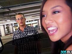 alina li begs for lots of cock on the bus right now