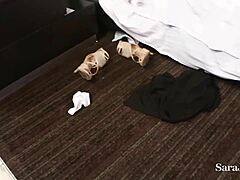 overwhelmed by raw passion sara trembles as rome major pounds her wet pussy alongside hungry milf