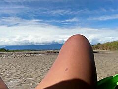 first time beach masturbation caught on hidden cam by stranger