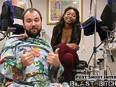 Minnie Rose's Shaved Pussy Filled with Creampie in Intimate POV