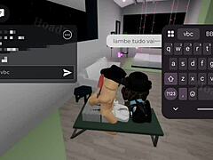 goth big tits babe threesome cumshot facial at parents' house