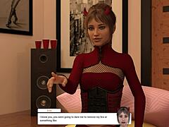 redhead lesbians finger lick ride pussies at wild party