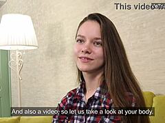 Juliette Bellamy's Virgin Pussy Deflowered In Hot Casting!