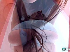 Sakova's Teasing Striptease Unveiled